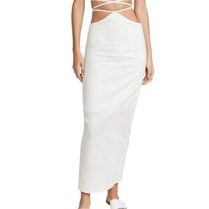 Lioness Surf Lodge Linen & Cotton Maxi Skirt